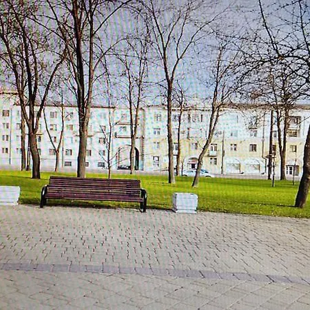 On Pobedy Square Minsk